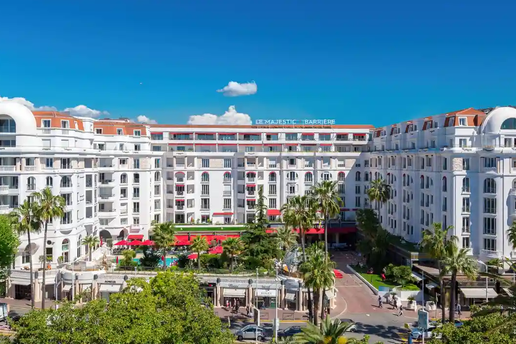 Accueil hôtel luxe Cannes